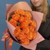 15 огненных роз Мэри Клэр 40 см