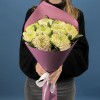 9 сиренево-зеленых хризантем Зембла