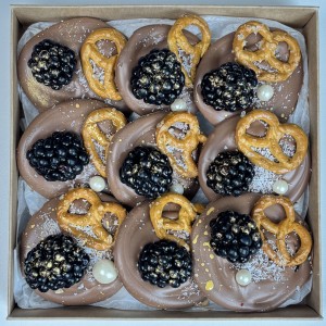 Шоколад ручной работы с ежевикой Шоколад ручной работы с ежевикой