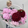 Авторская корзина Вишня в цвету