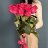 11 малиновых роз Пинк Флойд 60 см