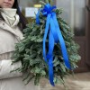 Новогодняя елочка Снегурочка в синем