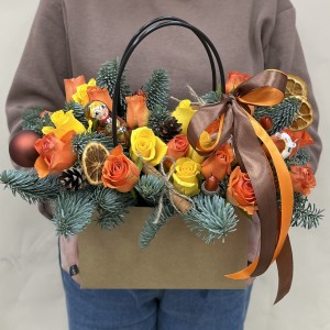 Букет дня в коробке Магия чувств