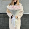 25 кустовых пионовидных роз Мансфилд парк 50 см