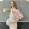 25 кустовых пионовидных роз Мансфилд парк 60 см
