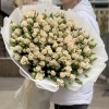 25 кустовых роз Роял Порцелина 80 см