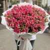 25 кустовых роз Рупски 80 см