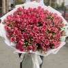 25 кустовых роз Рупски 80 см