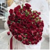 25 кустовых роз Велвет Блоссом 50 см