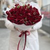 25 кустовых роз Велвет Блоссом 50 см