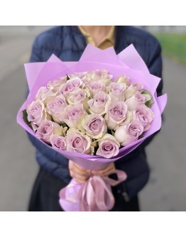 25 роз Морнинг дью