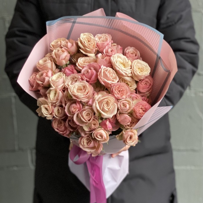 11 кустовых роз Дестини