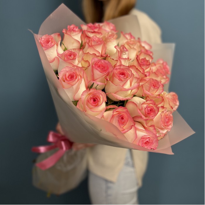 25 роз Джумилия 60 см