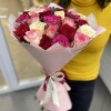25 роз 60 см Нежный Микс