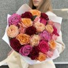 25 роз праздничный MIX