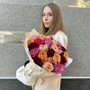 25 роз праздничный MIX