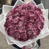25 фиолетовых хризантем