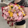 25 кустовых роз Цвет Любви