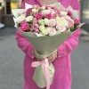25 кустовых роз Нежный микс