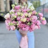 25 махровых розовых эустом