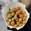 25 оранжевых  пионовидных тюльпанов Айкун