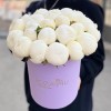 25 пионов Дюшес в коробке