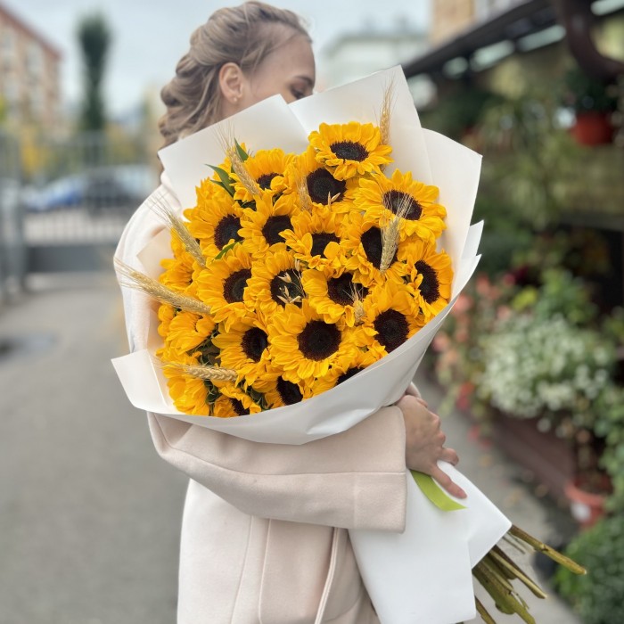 25 подсолнухов