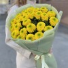 25 жёлтых хризантем Помпон