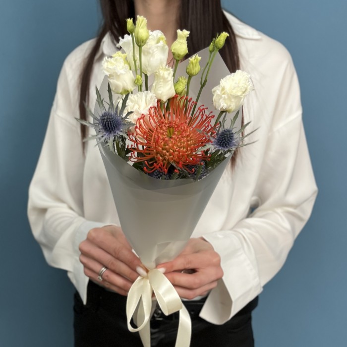 Корпоративный букет экзотика