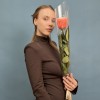 1 роза Кахала 60 см
