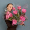 1 сиреневая роза Куинс Краун  60 см