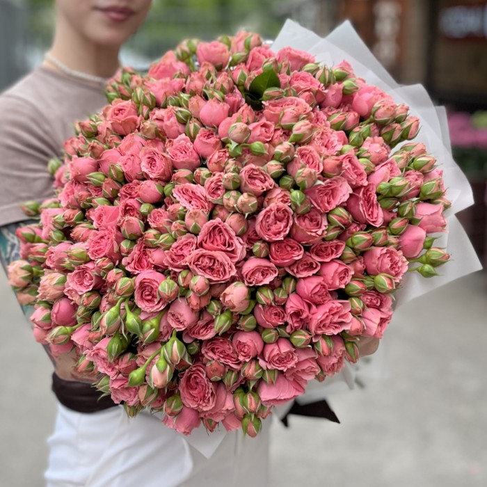 51 кустовая пионовидная Роза Спешел Дайменшн 50см