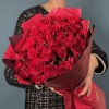 41 красная роза на Рубиновую свадьбу