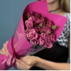 5 кустовых фиолетовых роз Пурпл Куин 50 см