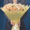 25 кустовых пионовидных роз Минеола 40 см