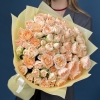 25 кустовых пионовидных роз Минеола 40 см