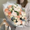 Сборный букет персиковый пирог