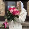 15 длинных Роз Би Свит и Пинк Флойд 70 см