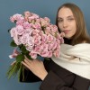 Сиреневая кустовая Роза Лейла 50 см