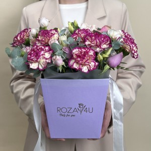 Букет дня в коробке Облако Нежности