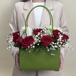 Букет дня с розами Звездная ночь