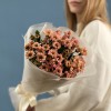 Букет из 5 лососевых хризантем Сантини