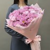 Букет розовых кустовых хризантем