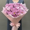 Букет розовых кустовых хризантем
