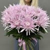 15 сиреневых игольчатых хризантем Каприоль