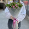11 малиновых Альстромерий