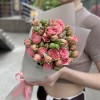 3 кустовые пионовидные розы Спешел Дайменшн 50см