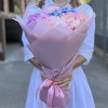 5 нежных гортензий микс