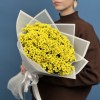 15 желтых хризантем сантини