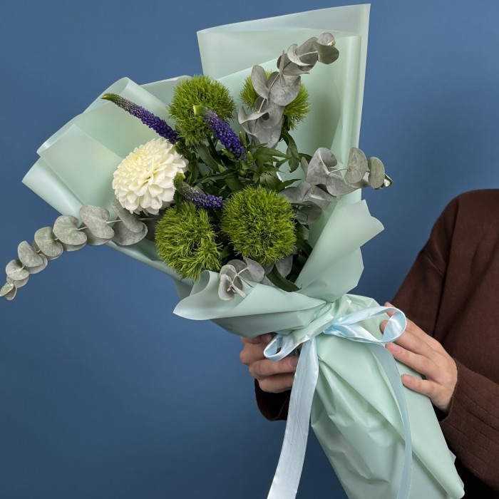 Букет в школу сентябрьское утро